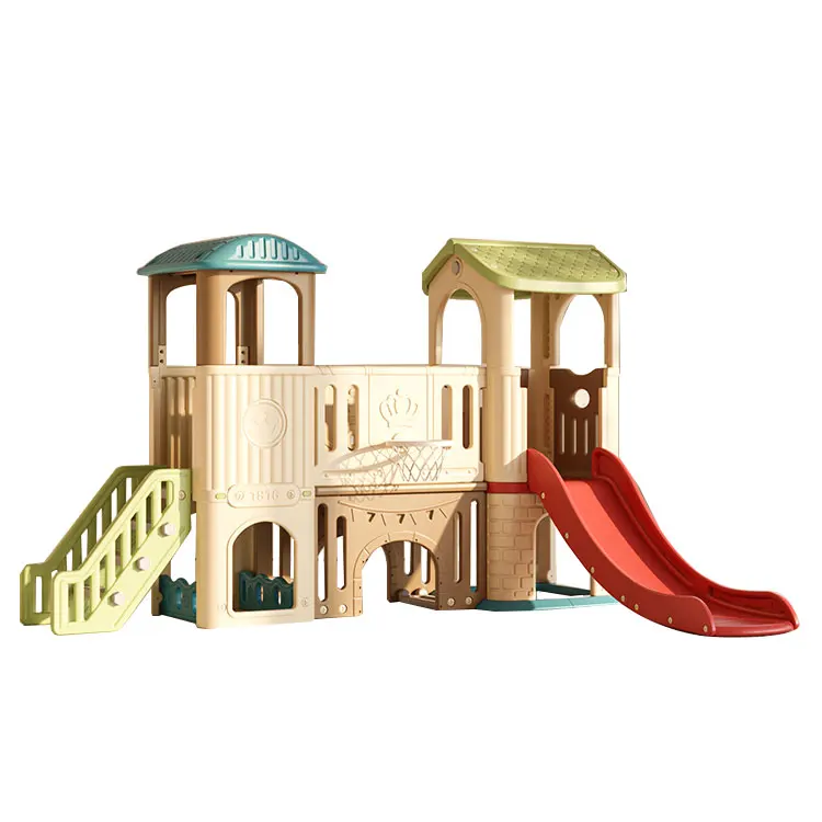 Kids Outdoor Slide Set - Hot Sale Children Play House Outdoor