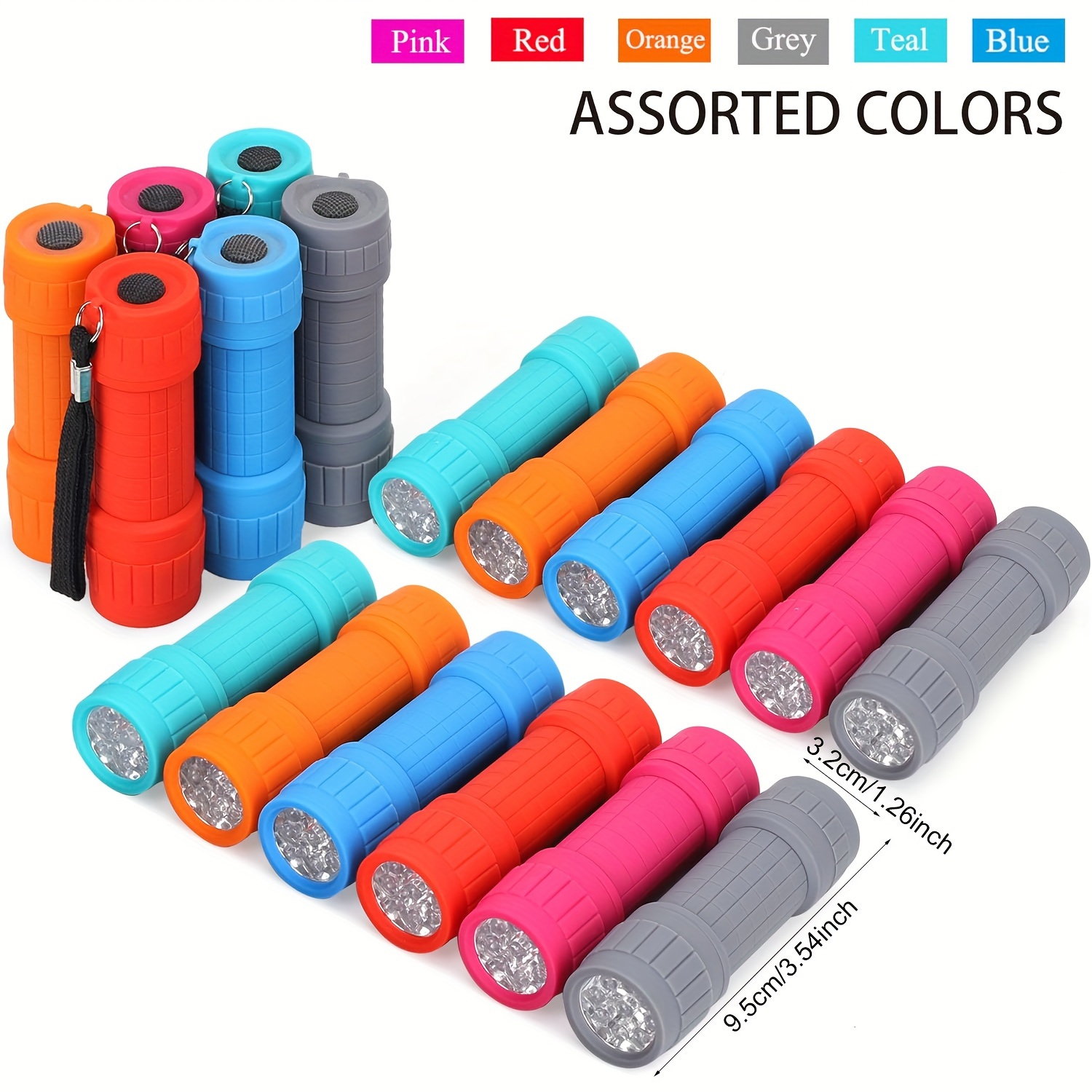 Children'S Outdoor - Mini Portable Flashlight Nine XPE Lamp