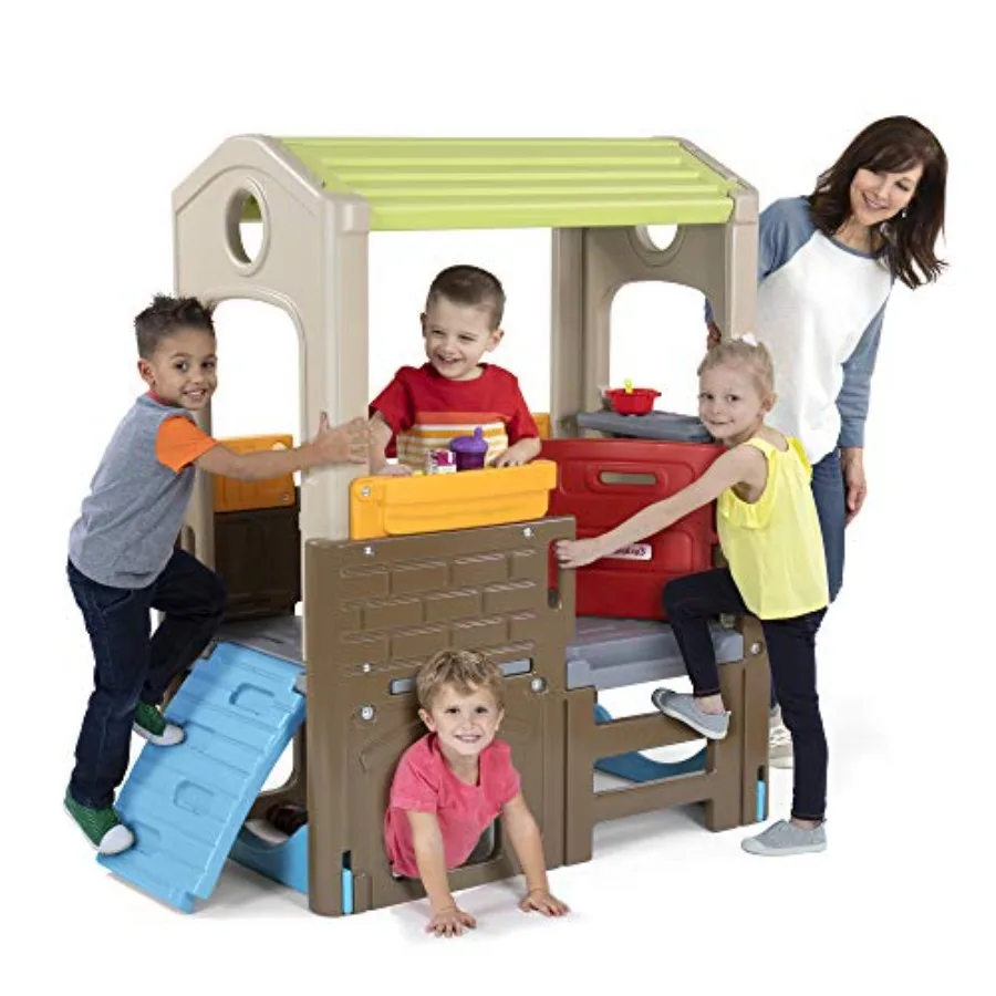 Kids Outdoor Playhouse - Young Explorers Discovery Playhouse - Indoor
