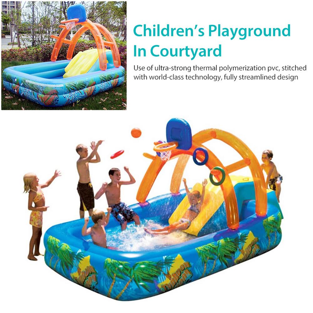 Kids Outdoor Slide Set - Mới Trượt Nước Trẻ Em Vui