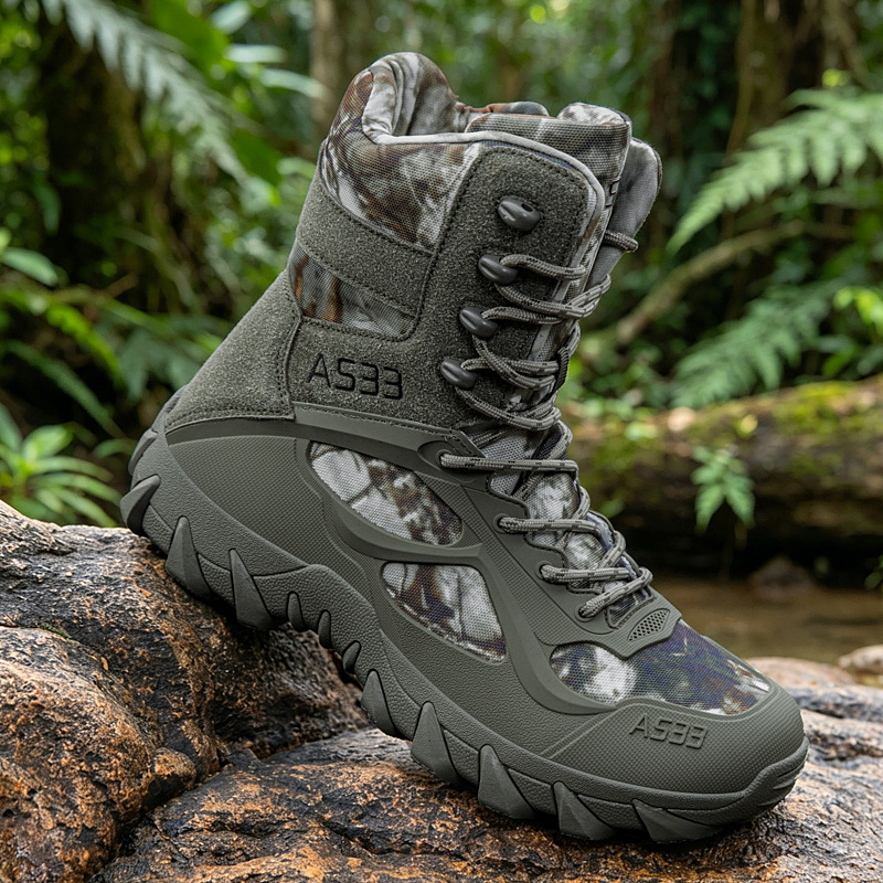 Children'S Outdoor - Men Tactical Boot Outdoor Ultrallight Safety
