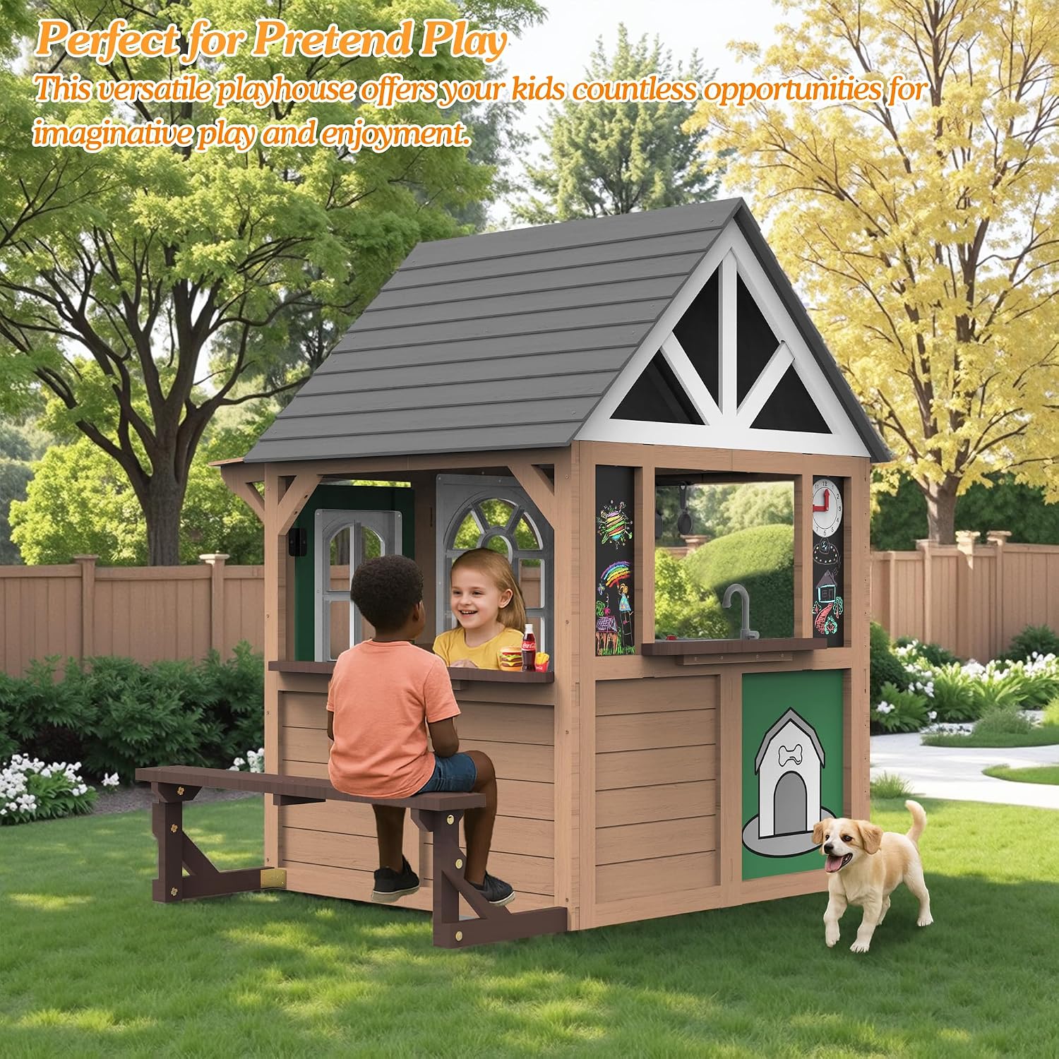 Seizeen Outdoor Play House for - đánh giá và giá Kids Outdoor Playhouse