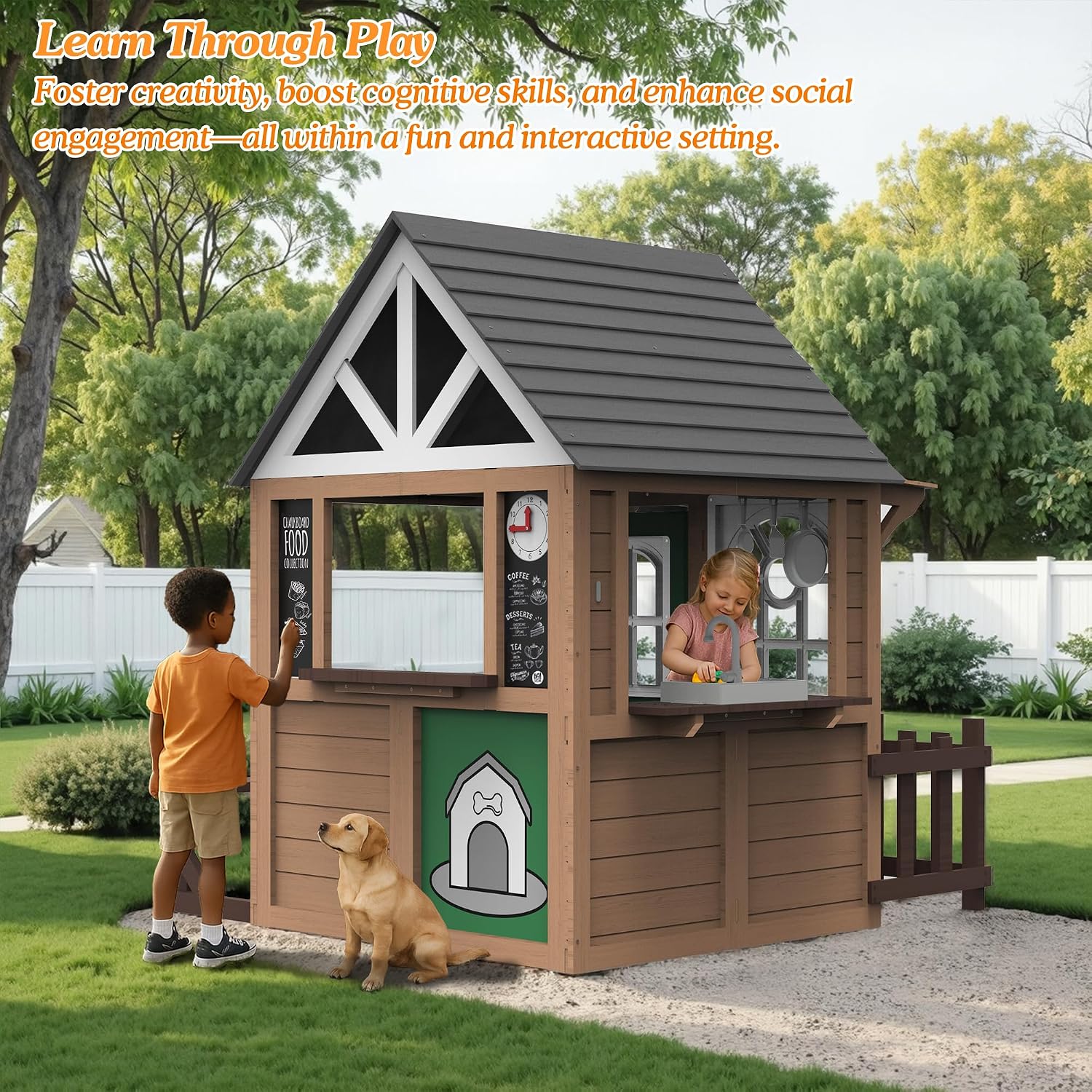 Seizeen Outdoor Play House for - đánh giá và giá Kids Outdoor Playhouse