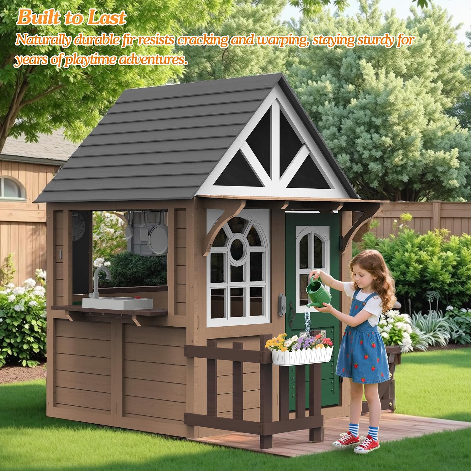Seizeen Outdoor Play House for - đánh giá và giá Kids Outdoor Playhouse