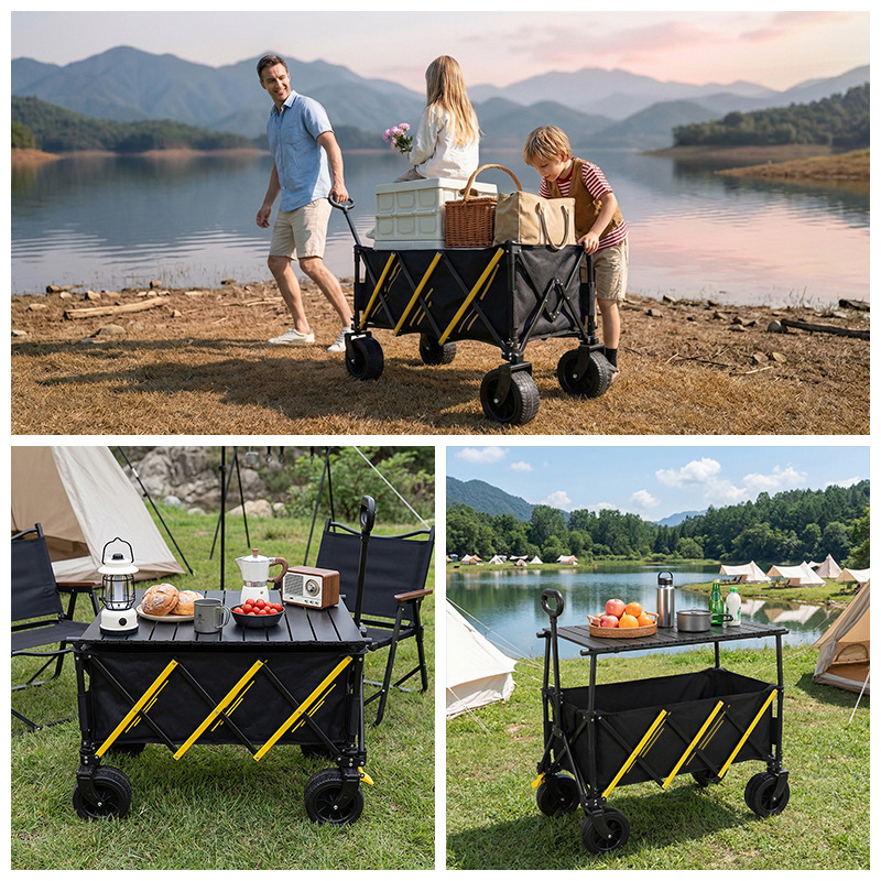 Wowo Multifunctional Four-Whee - đánh giá và giá Kids Outdoor Folding Table