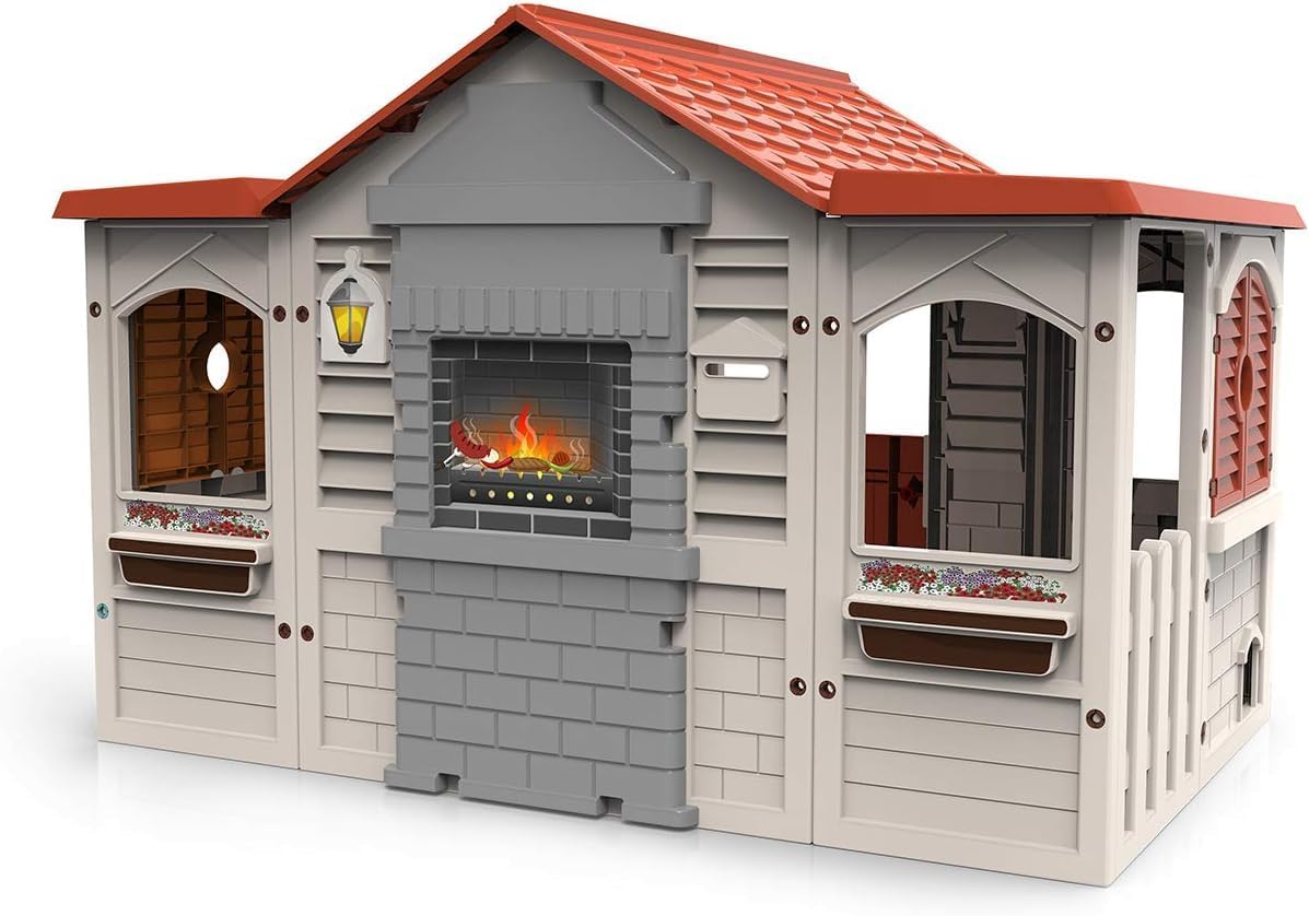 Le Chalet Grand Cottage Playho - đánh giá và giá Kids Outdoor Playhouse