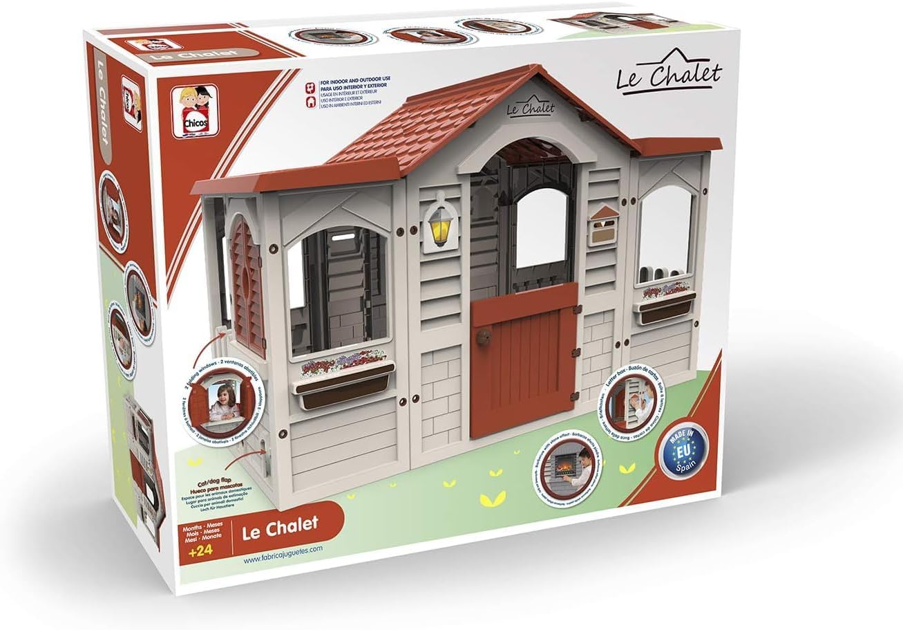 Le Chalet Grand Cottage Playho - đánh giá và giá Kids Outdoor Playhouse