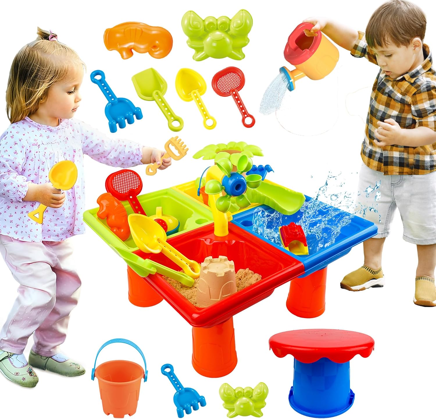 25 Pcs Summer Water Table for  - đánh giá và giá Kids Outdoor Table