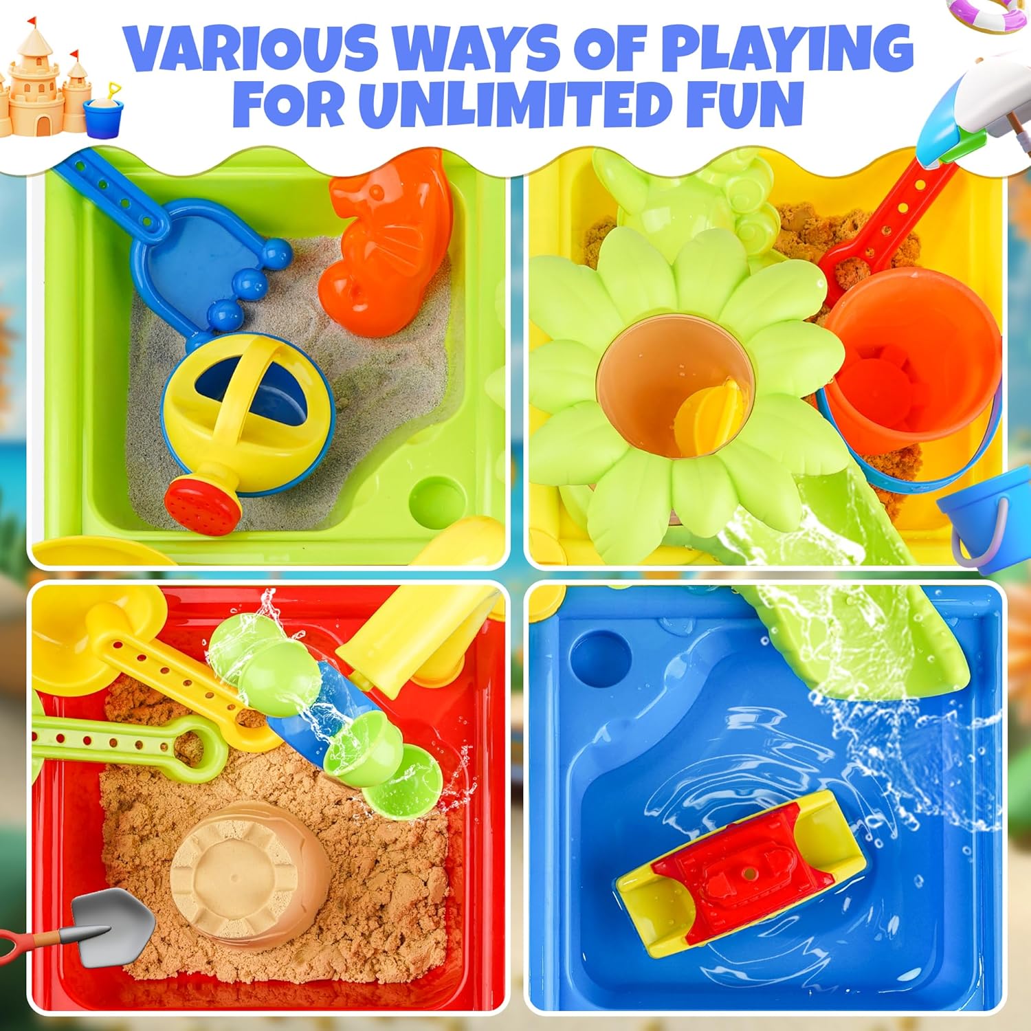 25 Pcs Summer Water Table for  - đánh giá và giá Kids Outdoor Table