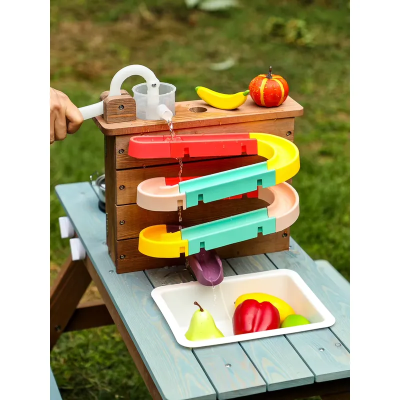 COMMIKI Wooden Outdoor Game Ta - đánh giá và giá Kids Outdoor Folding Table