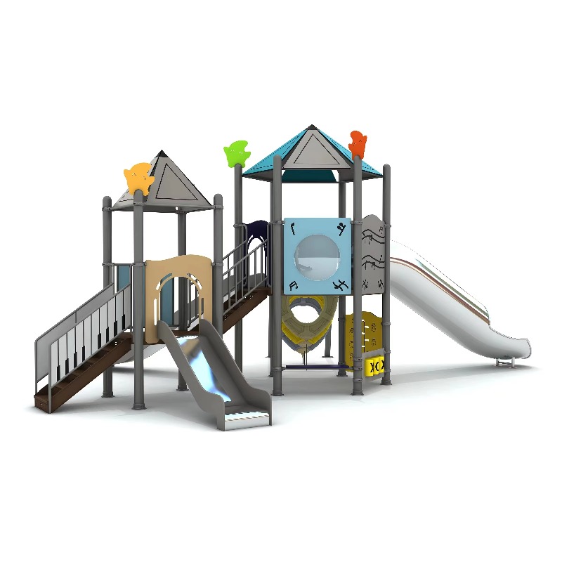 Wooden Outdoor Playground Set  - đánh giá và giá Kids Outdoor Slide Set