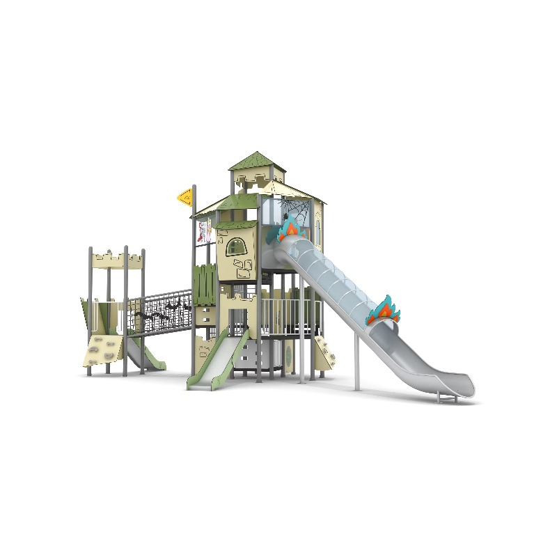 Wooden Outdoor Playground Set  - đánh giá và giá Kids Outdoor Slide Set