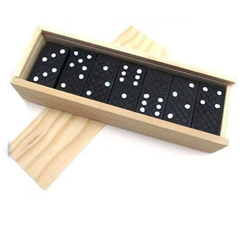 28pcs/Set Wooden Domino Board  - đánh giá và giá Kids Outdoor Table