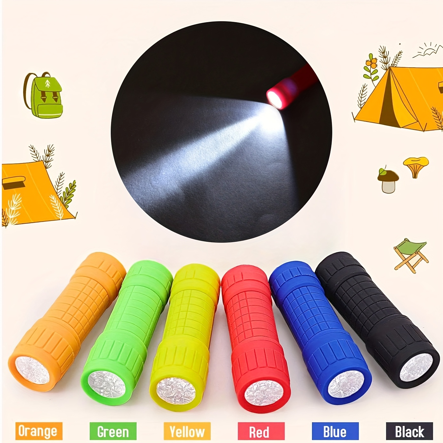 Mini Portable Flashlight Nine  - đánh giá và giá Children'S Outdoor