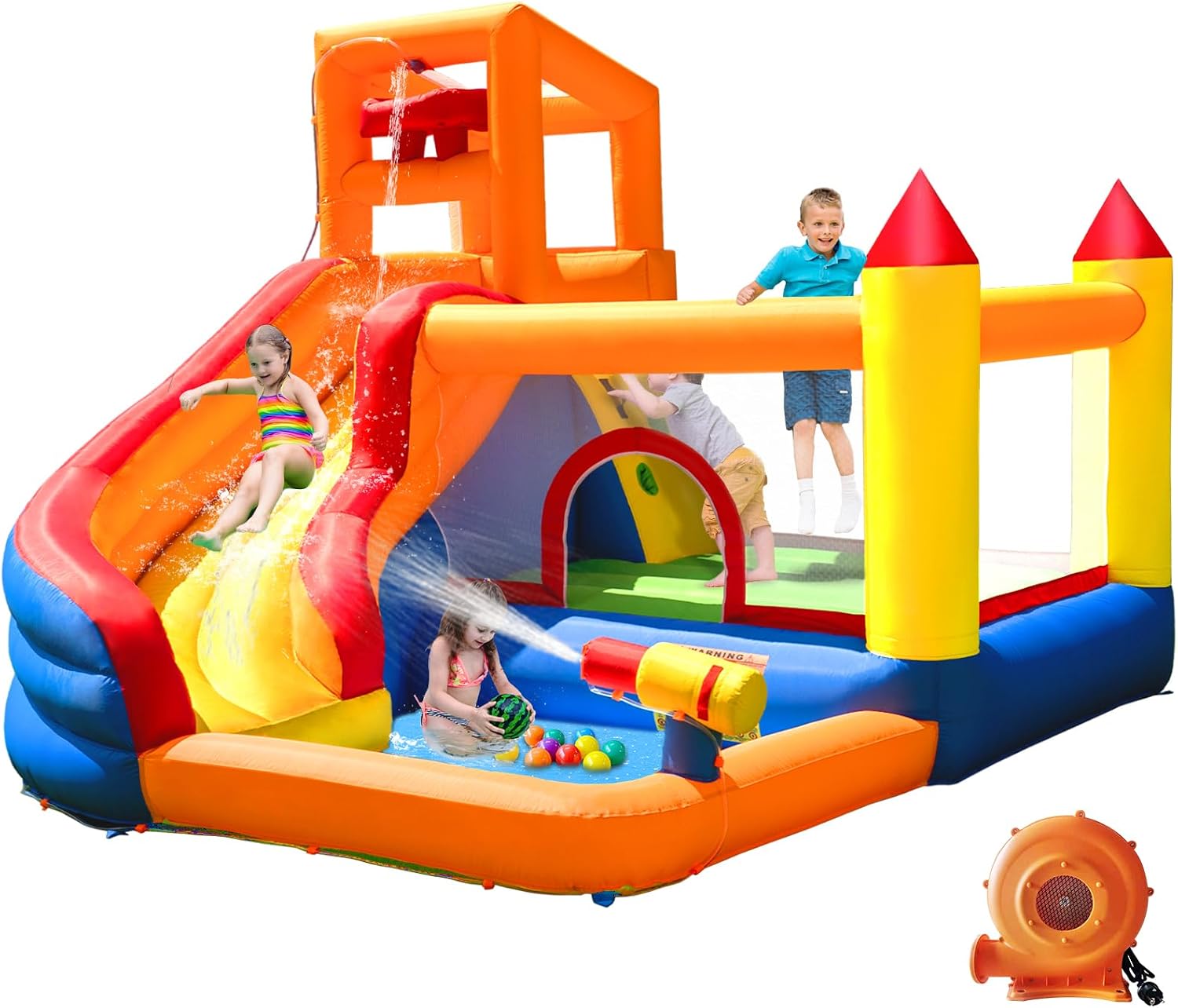 HuaKastro Inflatable Water Sli - đánh giá và giá Kids Outdoor Playhouse