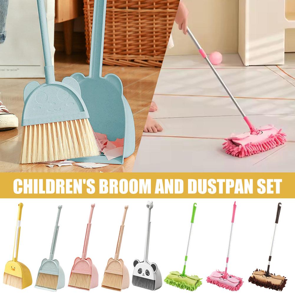 Mini Children Broom and Dustpa - đánh giá và giá Kids Outdoor Broom
