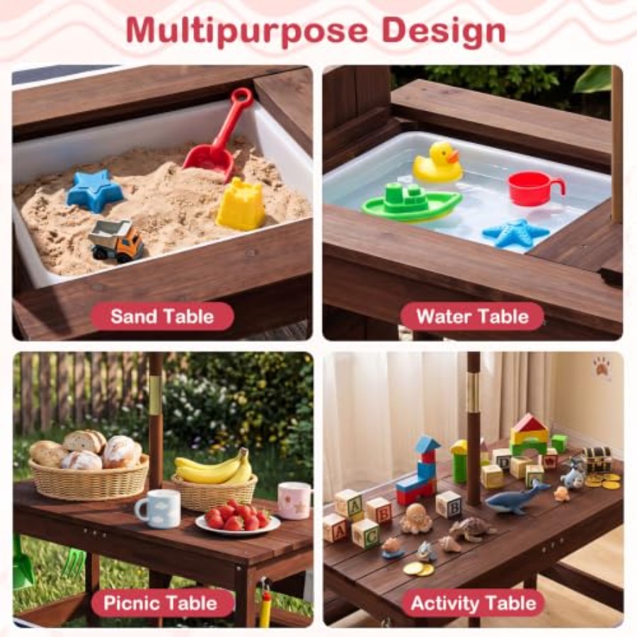Outdoor kids picnic table for  - đánh giá và giá Kids Outdoor Table