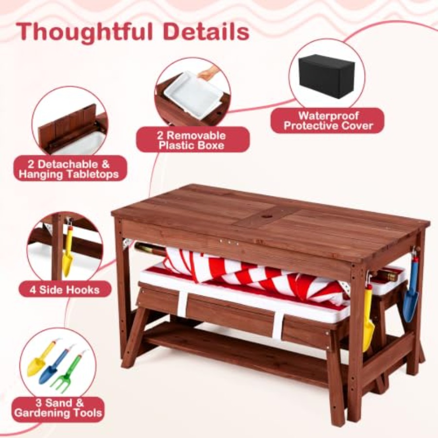Outdoor kids picnic table for  - đánh giá và giá Kids Outdoor Table