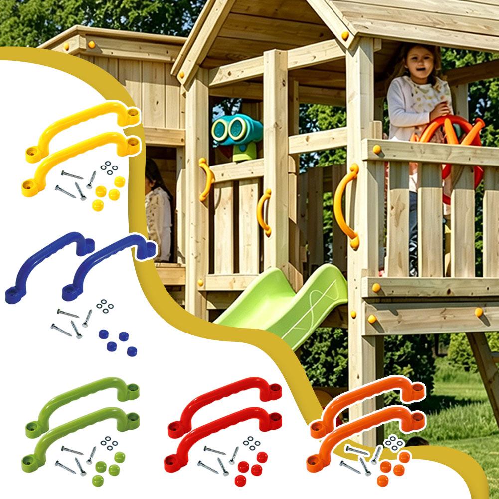 Playground Safety Handles For  - đánh giá và giá Kids Outdoor Playhouse