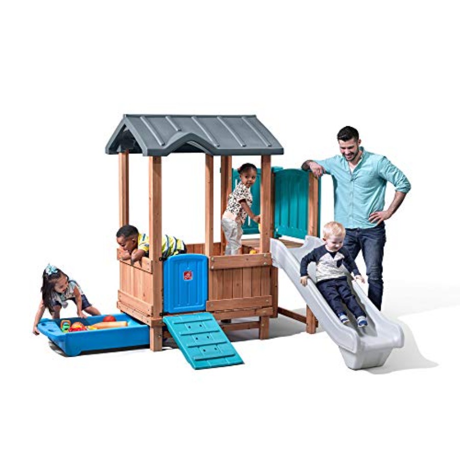 Woodland Adventure Playhouse & - đánh giá và giá Kids Outdoor Playhouse
