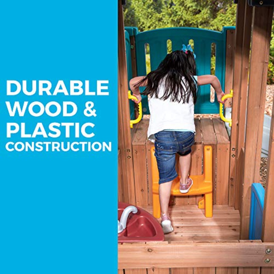 Woodland Adventure Playhouse & - đánh giá và giá Kids Outdoor Playhouse