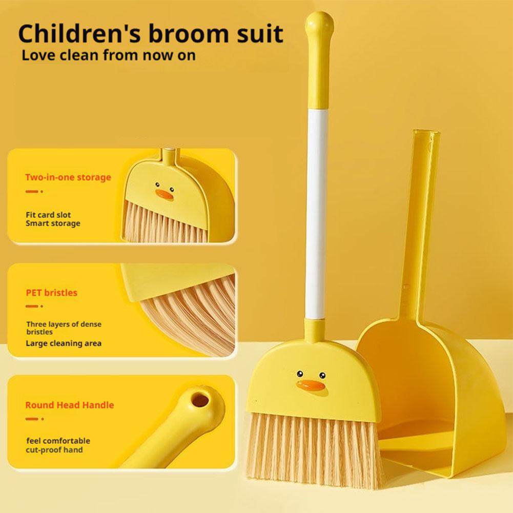 Mini Children Broom and Dustpa - đánh giá và giá Kids Outdoor Broom