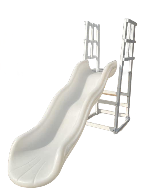 Hot Sale White Double Slide In - đánh giá và giá Kids Outdoor Slide Set