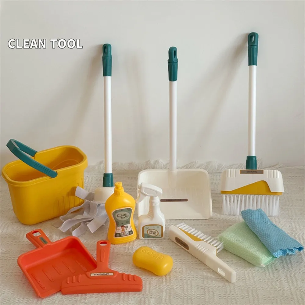 12pcs/set Kids Cleaning Set Ho - đánh giá và giá Kids Outdoor Broom