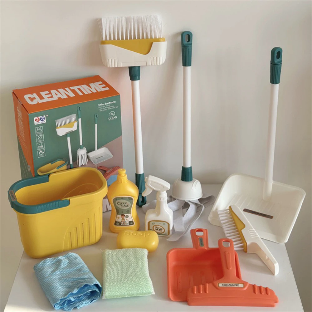 12pcs/set Kids Cleaning Set Ho - đánh giá và giá Kids Outdoor Broom
