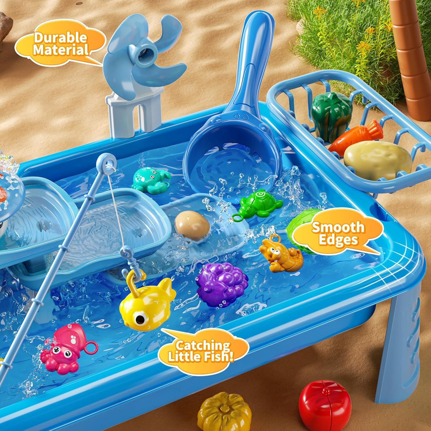 Water Table Play Sink Toy for  - đánh giá và giá Kids Outdoor Folding Table