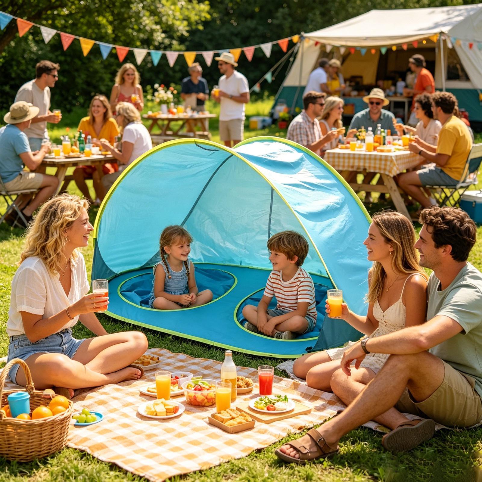 Pop-up Tent for Kids Portable  - đánh giá và giá Kids Outdoor Daybed