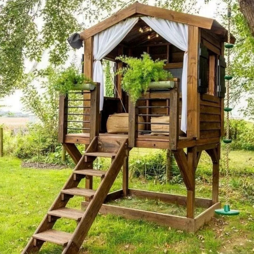 Outdoor Movable Assembly Homes - đánh giá và giá Kids Outdoor Playhouse