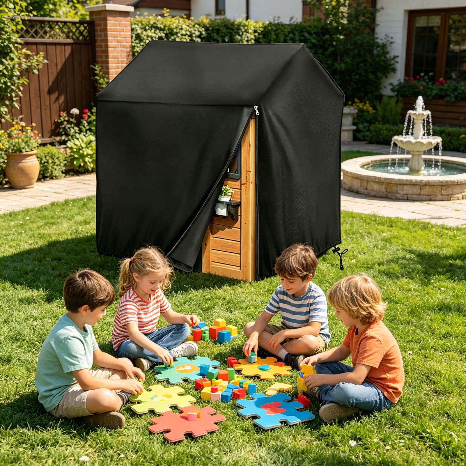 Outdoor Playhouse Covers Water - đánh giá và giá Kids Outdoor Playhouse
